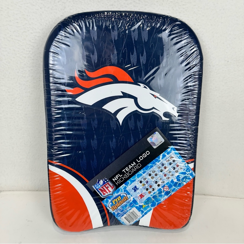NFL Denver Broncos Kick Board - Pool / Ocean Brand New